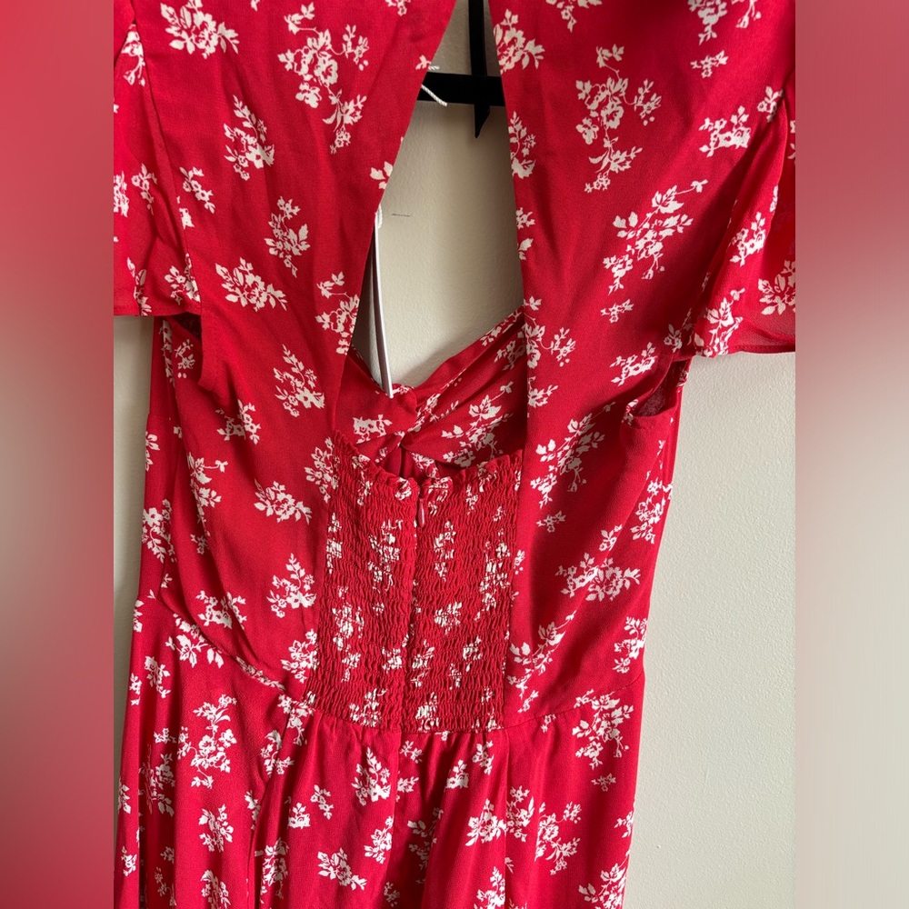Reformation Kenni mini floral dress SIZE 10 - Picture 6 of 6
